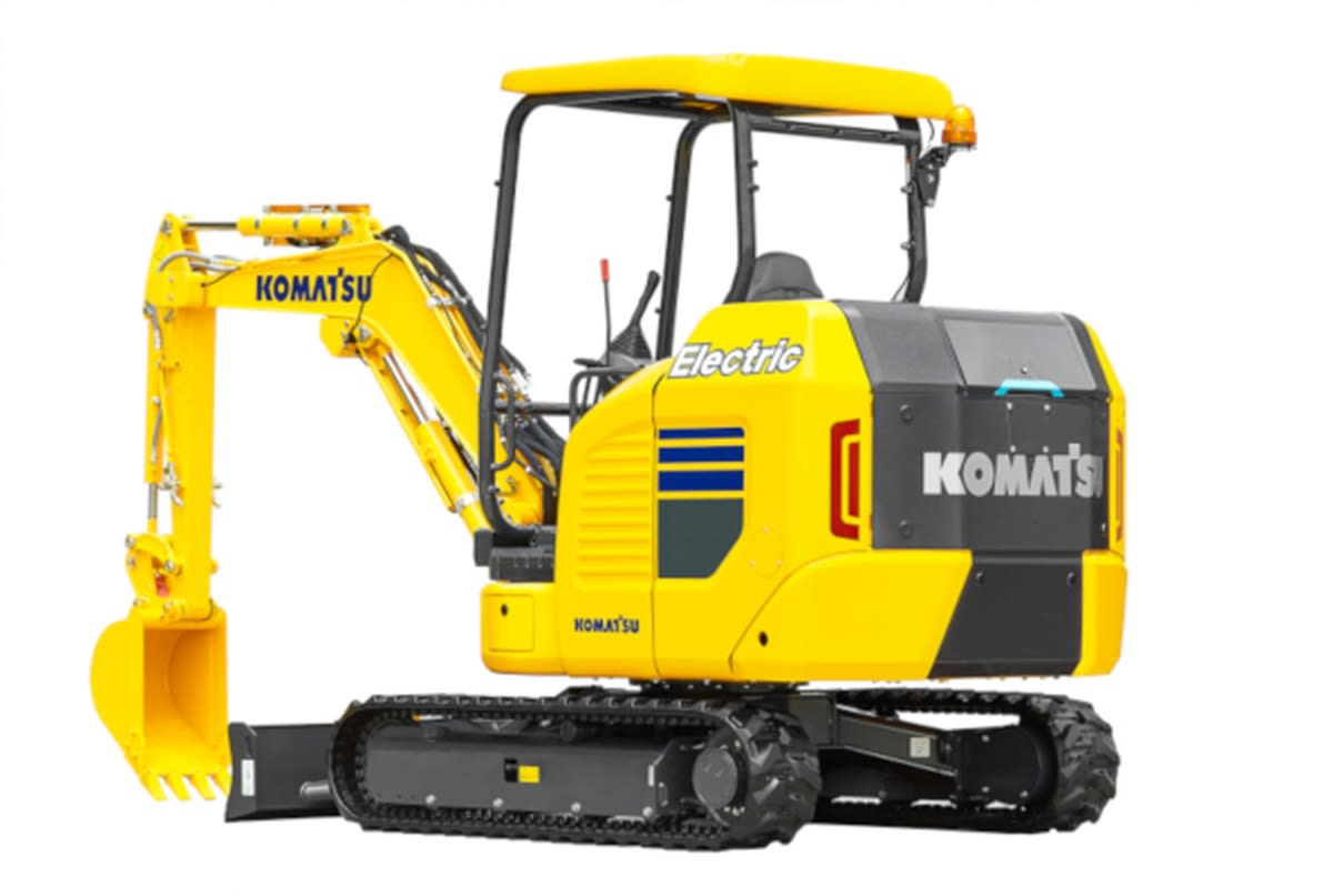 Komatsu Develops Electric Mini Excavator | Government Fleet