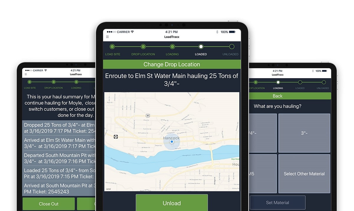 Custom Load Tracking Application LoadTraxx App Helps Short Haul Fleets Track Loads and Billing | Heavy ...