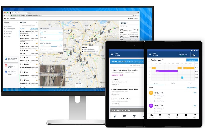 Machine Dispatch Maven Machines Dispatch Solution Features Telematics and Automation ...