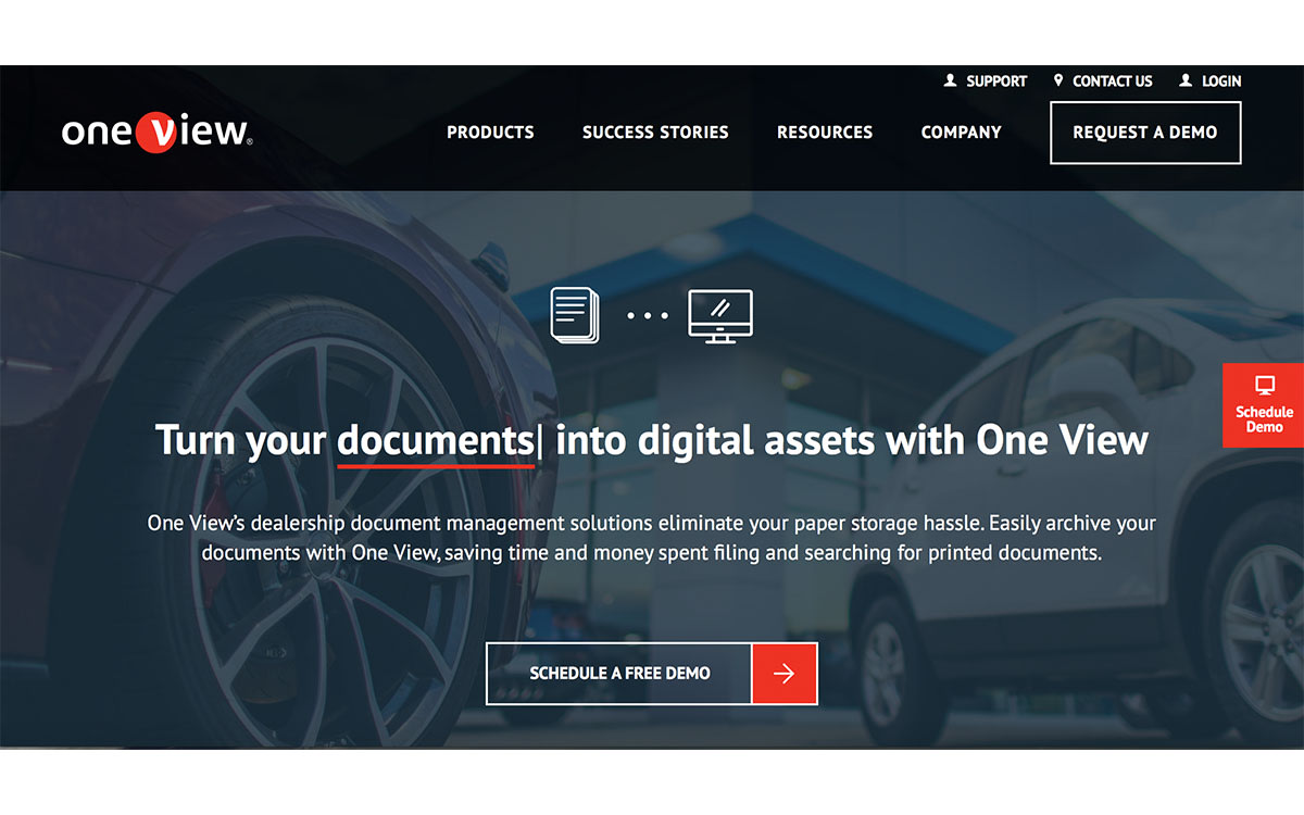 One View Unveils Vendor View | F&I and Showroom