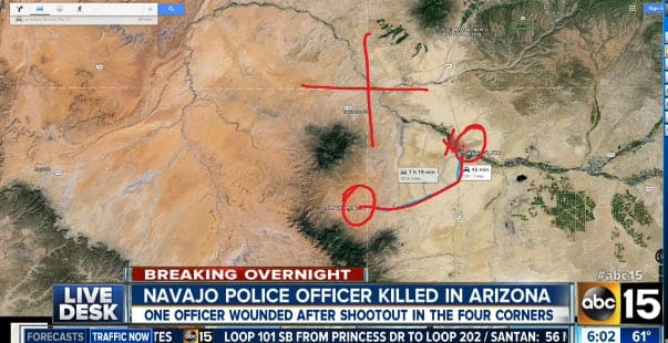 Navajo Police Officer Killed by Man Holding Family Hostage | Police ...