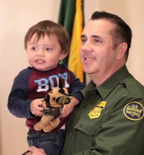 Family Meets With Border Patrol Agent Whose CPR Saved Toddler | Police ...