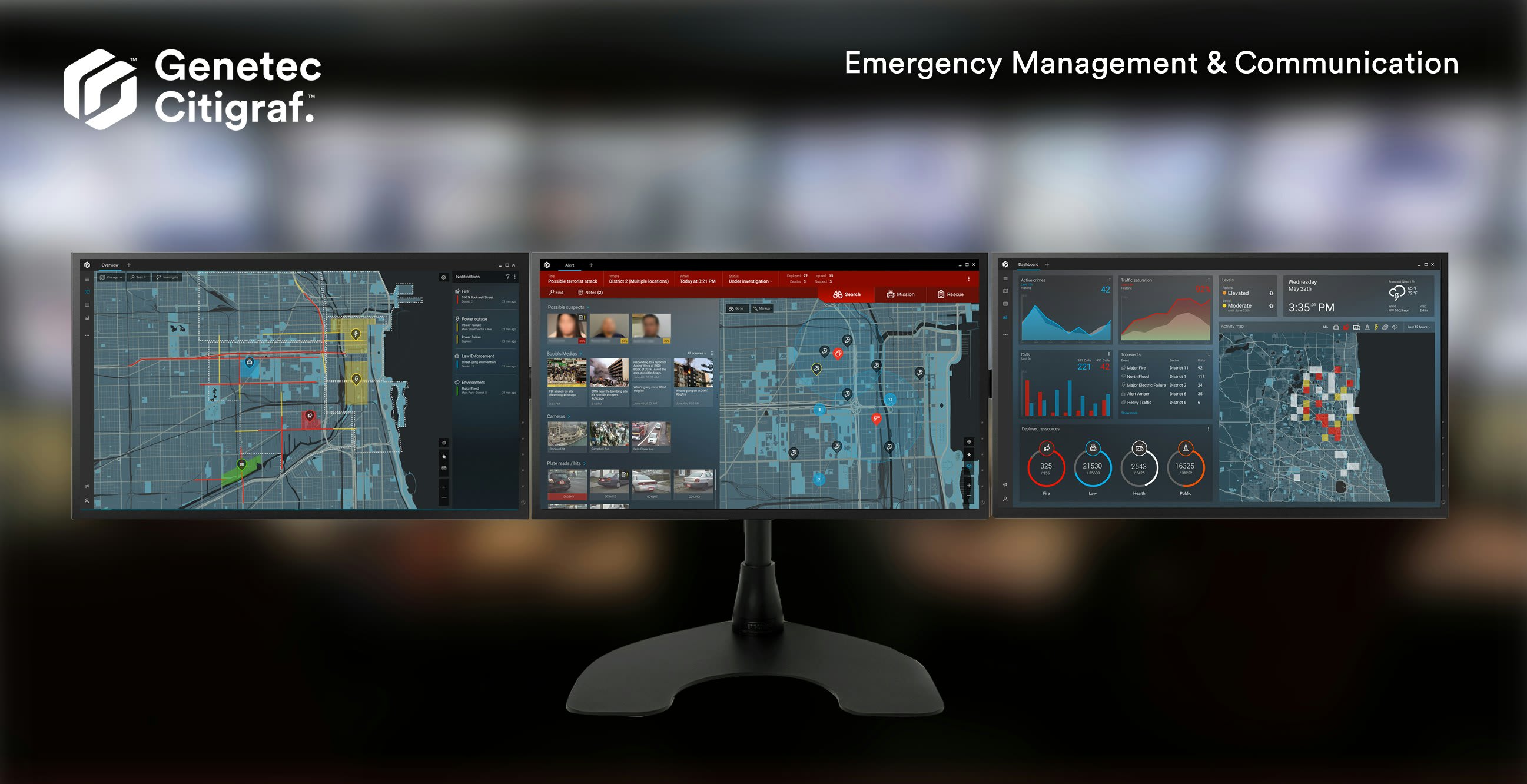 Genetec Software Interface Genetec to Showcase New LE Solutions at IACP | Police Magazine