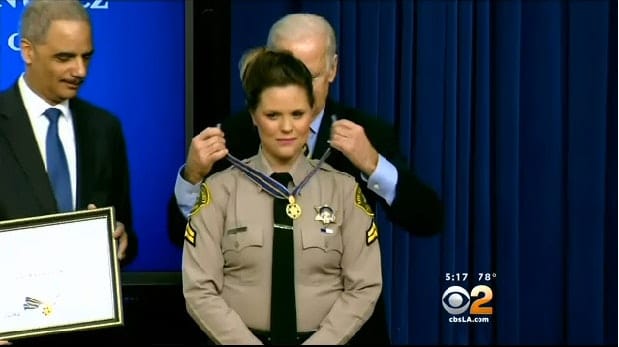 Video: Los Angeles County Deputy Awarded Medal of Valor for Off-Duty ...
