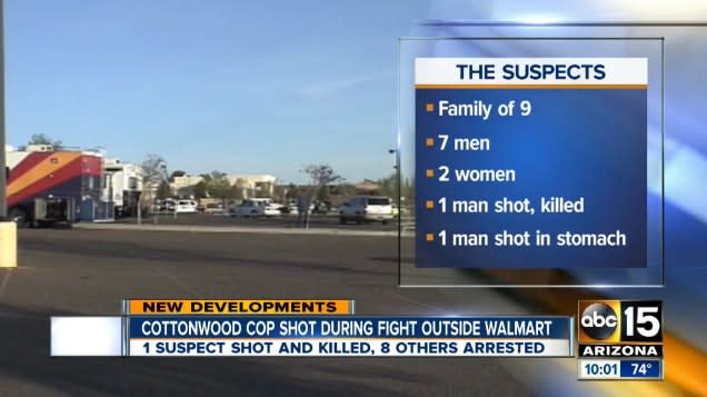 Arizona Officer Shot and Wounded, Suspect Killed in Walmart Gun Battle ...