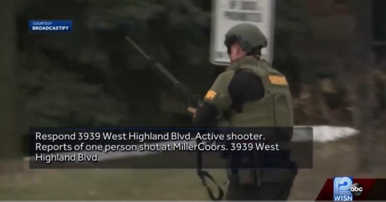 5 People Killed in Active Shooter Attack on Milwaukee Brewery | Police ...