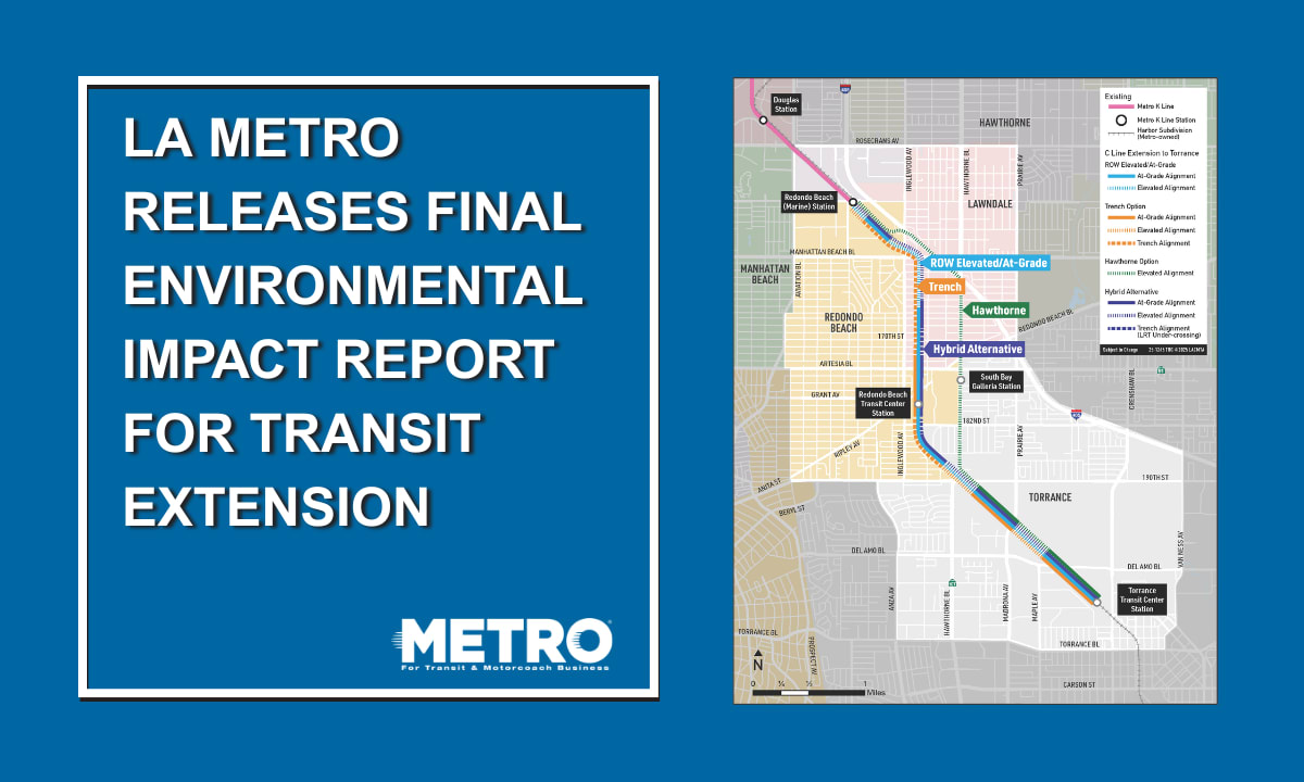 LA Metro Releases Final Environmental Impact Report for Transit Extension